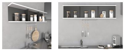 イオンキッチンリフォーム,フレコ,オープン吊戸棚