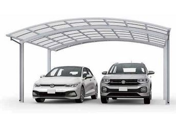 YKKAPカーポート,アリュース600,2台用