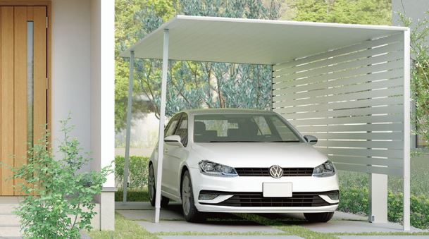 LIXILカーポートSC,サイドスクリーン