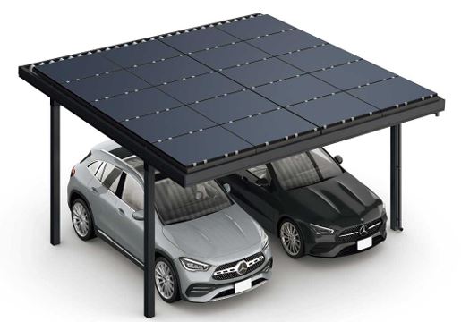 YKKAP,カーポート,ジーポートPro,ソーラーカーポート