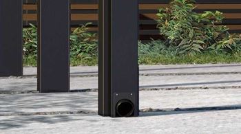 YKKAP,カーポート,ジーポートPro,アルミ縦樋カバー