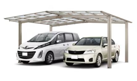 LIXILカーポート,ネスカ,M合掌