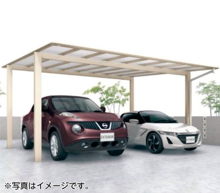 ナフコカーポート工事,オリジナル商品,マリームFDX,