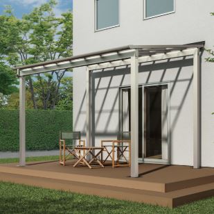 YKKAP,テラス屋根,ベランダ屋根,ソラリア,テラス屋根リウッドデッキ